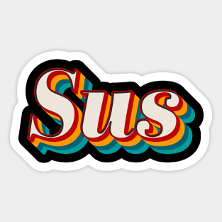 Sus Sticker